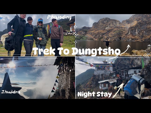 Trek to Dungtsho; Night Stay at Thujidra! | Hiking Vlog | Dawn from Thujidra