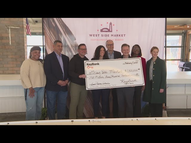 Cleveland's West Side Market gets $1.5M donation from KeyBank for transformation project