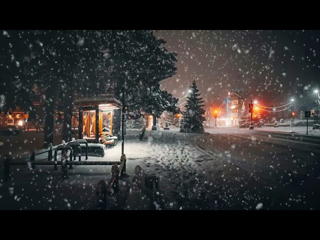 Snow Sounds for Sleeping : Snow Winter Ambience - Winter Storm - Snowstorm - Relaxing Sleep