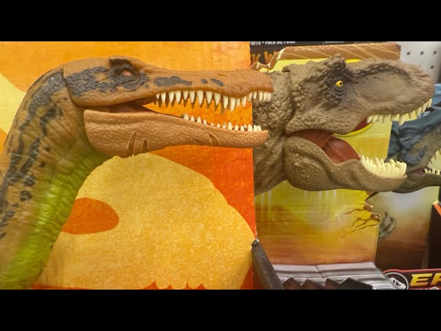 Jurassic World Toy Hunt At Target: NEW SUCHOMIMUS & ULTIMATE TALKING SONIC 3 HEDGE HOG!