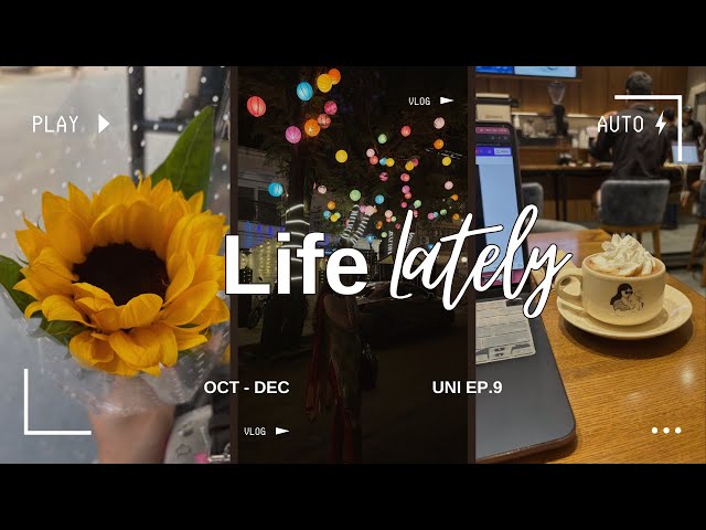 Life Lately | Uni Ep.9 | Chill Vlog 🎧 | Reading, Beach, Cafes, Last year of Uni