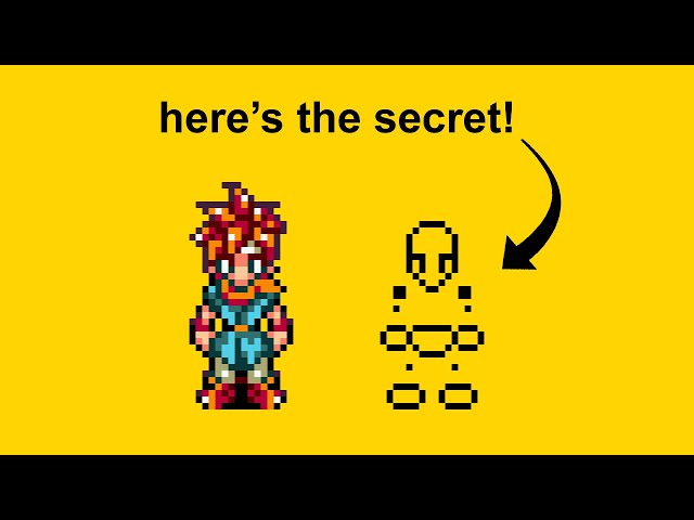 How to make Chrono Trigger sprites | Pixel Art Tutorial