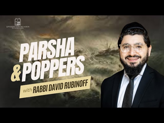 Rabbi David Rubinoff - Beshalach 5785 - “Treacherous Waters”