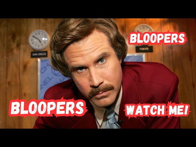 Will Ferrell  Hilarious and Epic Bloopers, Gags and Outtakes Compilation