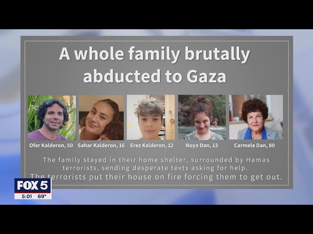 Virginia woman says family has been taken hostage by Hamas in Israel