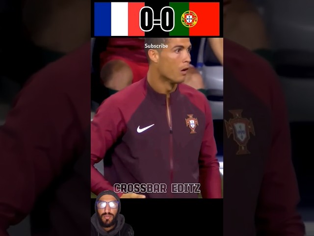 Portugal vs France 💥EURO 2016 final🔥#shorts #football #greenscreen #ronaldo #fedevigevani #futbol