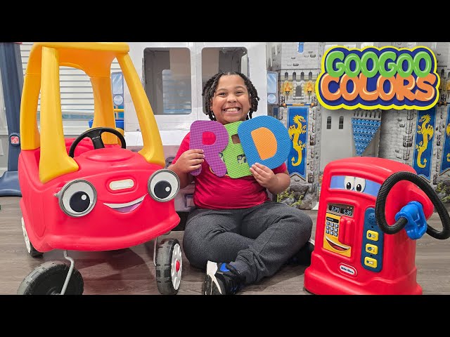 I"m Out of Gas | Goo Goo Gaga Teaches Car How To spell