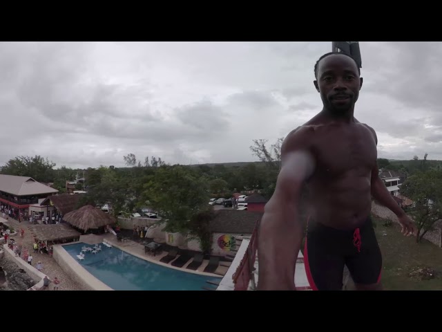 VR Cliff Jumping in Jamaica | SkyNav