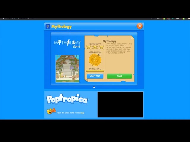 Poptropica: Mythology Island FULL Walkthrough Gameplay