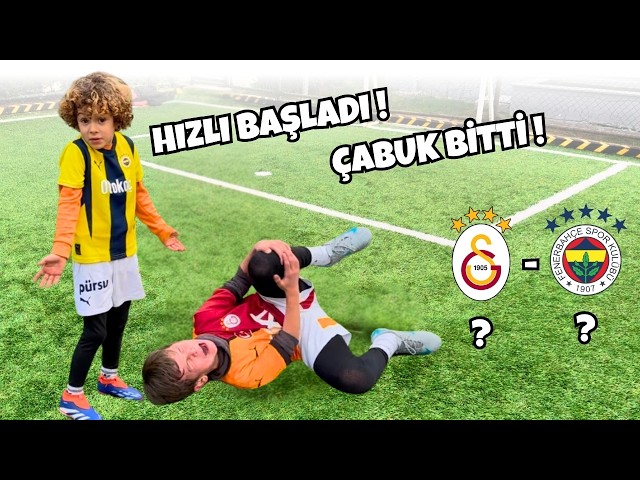 LET THIS BE A LESSON TO YOU, KIDS! OMER EYMEN AND YUSUF EMRE FACE OFF IN THE DERBY MATCH