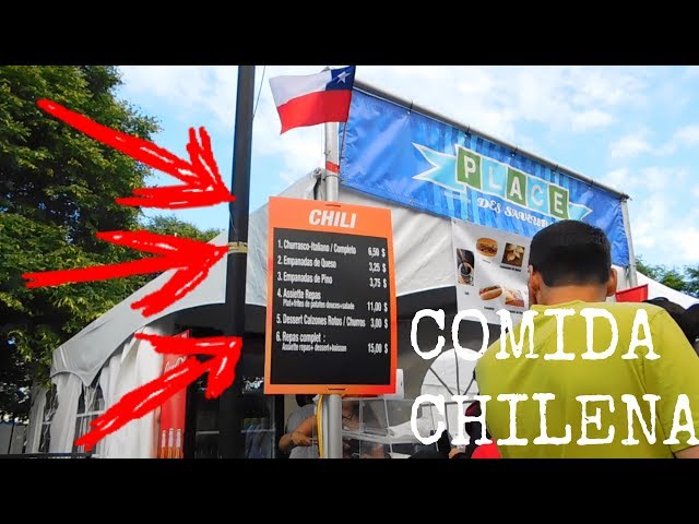 COMIDA CHILENA EN CANADA? FESTIVAL DEL MUNDO (WEEKEND DU MONDE)| KCEXP