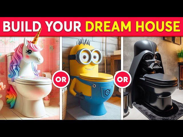 Would You Rather - Build Your Dream House 🏡✨ Quiz Galaxy