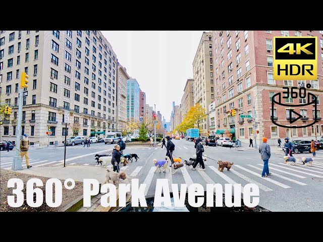 New York City 360° Driving-Columbus Avenue-Central Park-Fifth Avenue-Park Avenue