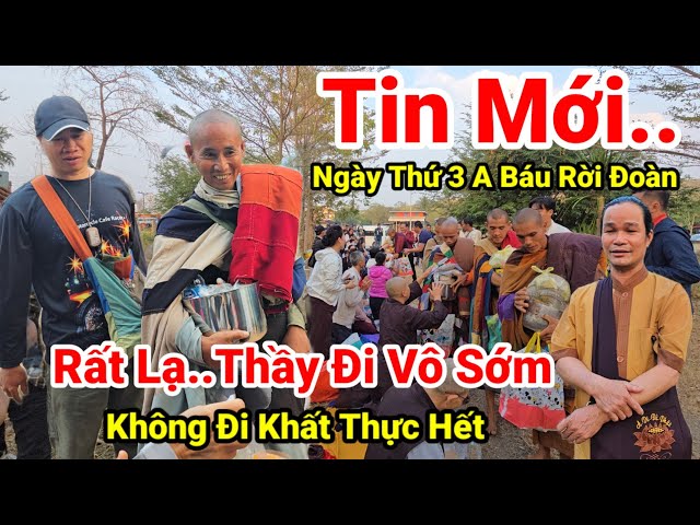 49: Bất Ngờ Thầy Đi Vô Sớm ..Toàn Cảnh Thầy Minh Tuệ Đi Khất Thực Hôm Nay Khi Phước Nghiêm Xuất Hiện