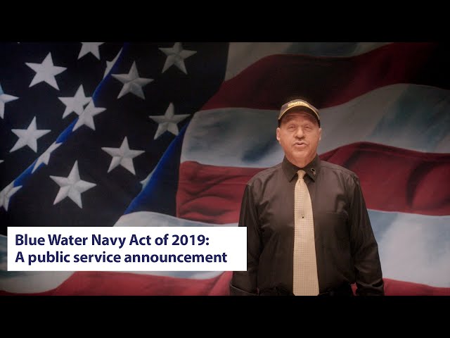 PSA: Blue Water Navy Vietnam Veterans Act of 2019