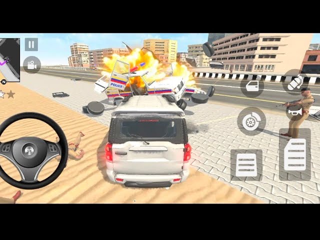 Dollar (Song) New Modified Mahendra Black 🖤 Thar 👿||Indian Car Simulator 3D||Android gameplay