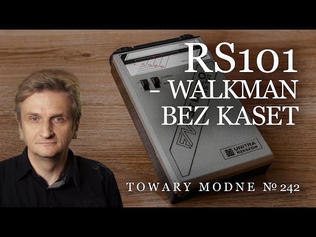 RS101 - walkman bez kaset [TOWARY MODNE 242]