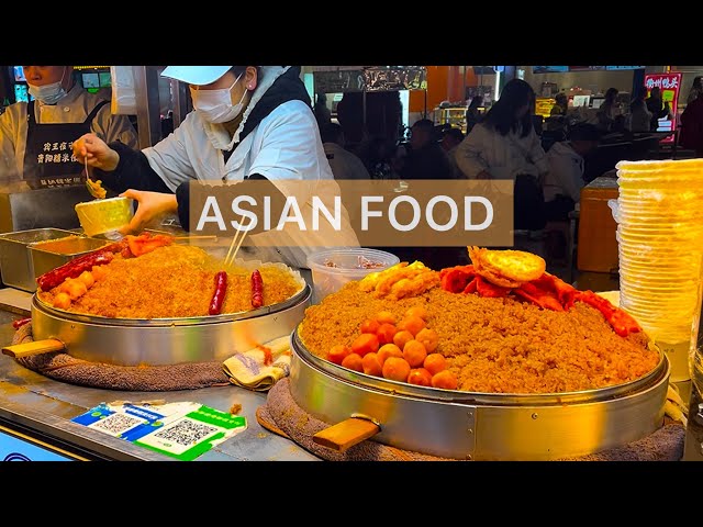 Asian street food compilation