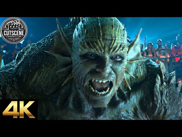 [4K UHD IMAX] Wong VS. Abomination Fight CUTSCENE | Shang-Chi and The Legend of The Ten Rings (2021)