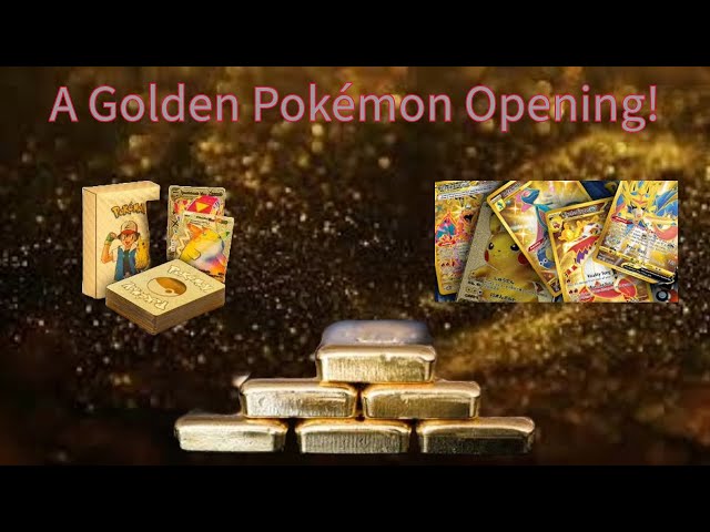 GOLD CITY! A Variety Pokémon Pack Opening!