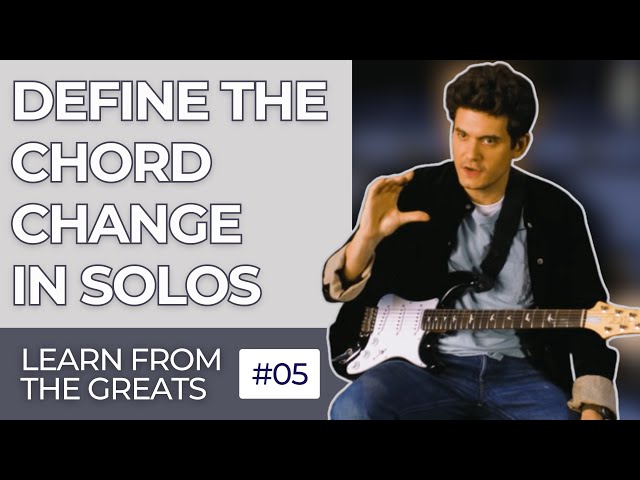 John Mayer Teaches Guitar: Accentuate the Chord Change