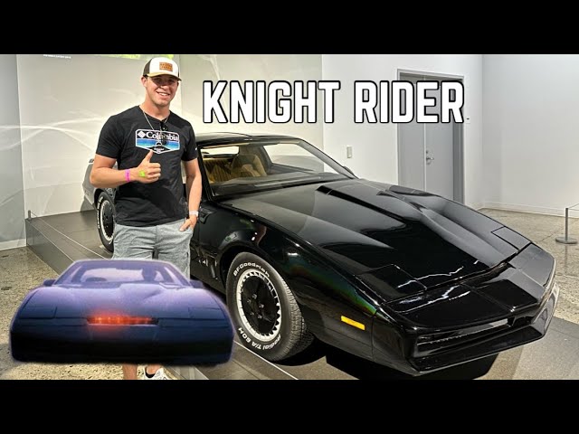 SCREEN USED 1982 PONTIAC TRANS AM KITT from Knight Rider!! @PetersenMuseum