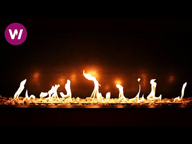 Romantic Fireplace in High Definition ► 3 HOURS ◄ (HD 1080p)