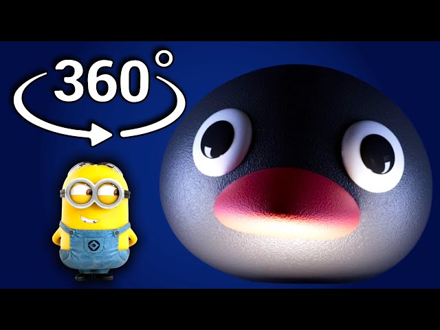 Noot noot Pingu Finding Challange #4 | Noot noot VR 360 video