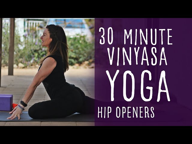 30 Minute Glowing Yoga Body Workout (Vinyasa with Hip Openers)