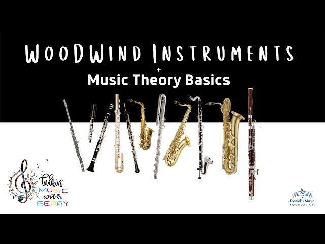 Woodwind Instruments + Music Theory Basics: Talkin' Music with Gerry E3