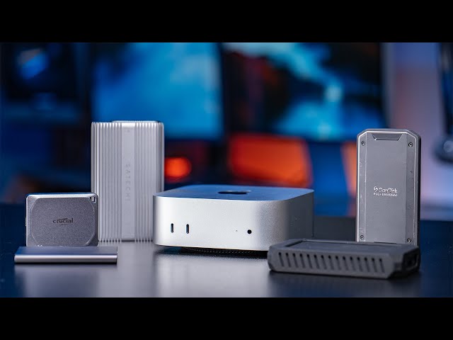 The Best External SSDs for the M4 Mac Mini