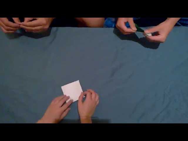 Origami crane challenge