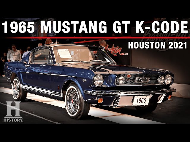 SOLD! 1965 Mustang GT K-Code - BARRETT-JACKSON HOUSTON 2021