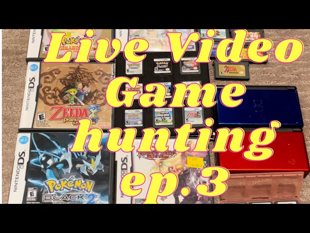 JUST BE HONEST?!?/ Live Video Game Hunting Ep. 3