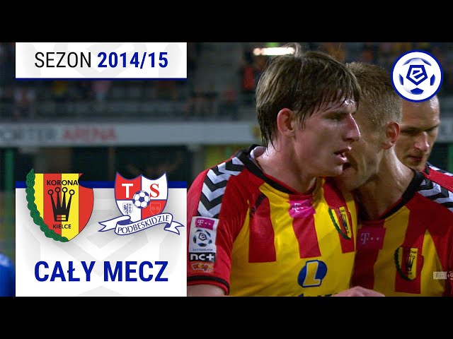 (2/2) Korona Kielce - Podbeskidzie Bielsko-Biała | CAŁY MECZ | Ekstraklasa 2014/15 | 37. Kolejka