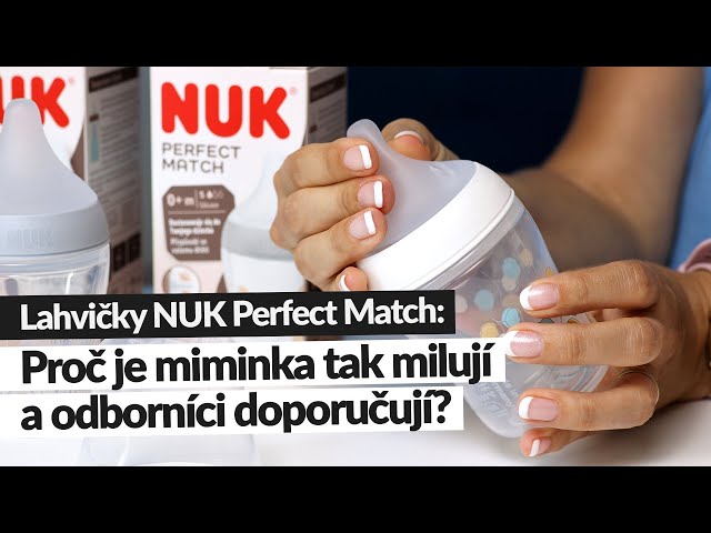 Kojenecká lahvička NUK Perfect Match | #nuk