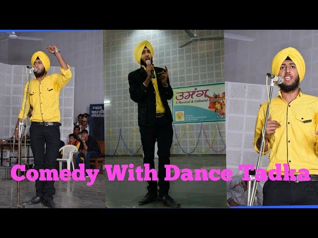 COMEDY WITH DANCE TADKA ll GURVINDER SINGH ll PERFORMANCE