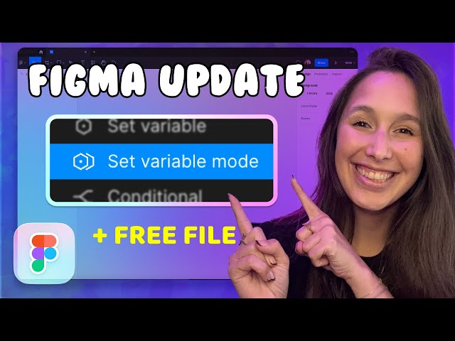 Set variable mode interaction | Figma update May 2024 | Figma Variables