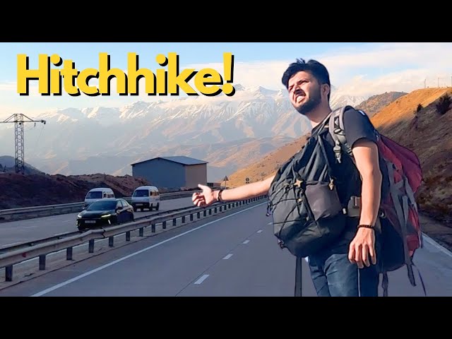 The Best Hitchhiking Experience Ever II Uzbekistan 🇺🇿