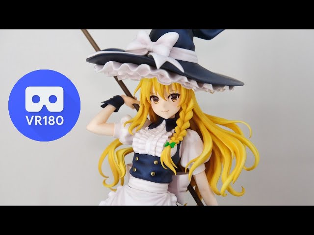 【3D VR180】フリーイング B-style 東方Project 霧雨魔理沙 フィギュアサンプル展示立体視