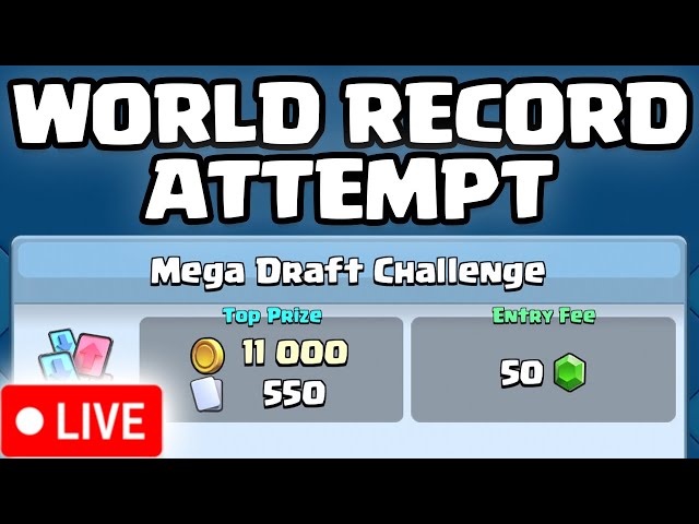 TODAY IS THE DAY! 100 MEGA DRAFT CHALLENGE WIN STREAK!