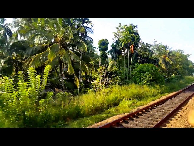 Colombo to Jaffna on the Yal Devi train service, Srilanka