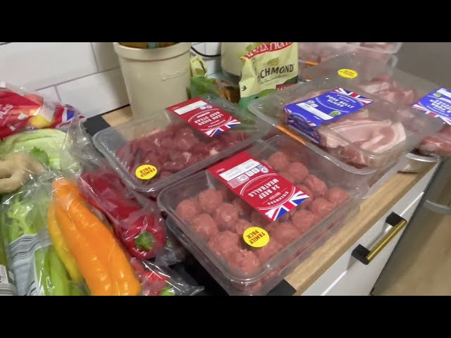 Home Organization // LIDL Monthly Grocery Haul // Restocking Pantry & Fridge