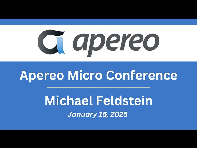 Apereo Micro Conference with Michael Feldstein (01.15.2025)