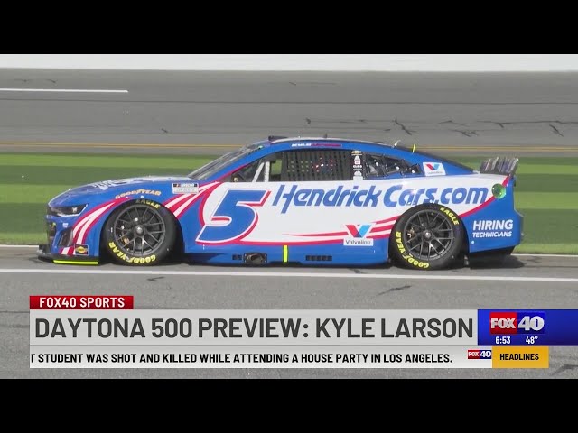 Kyle Larson is ready to win the Daytona 500