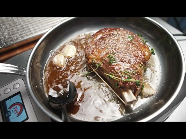 Dry Aged Ribeye with Brandt Beef Demi Glace