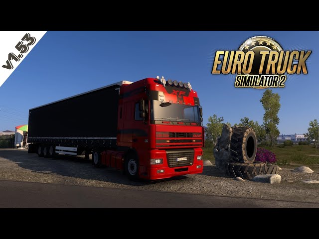 ETS2 | DAF 95XF | The winding roads of Romania | 🔹v1.53