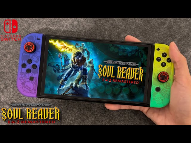 Legacy of Kain Soul Reaver Remastered Nintendo Switch Gameplay | Switch Oled Gameplay