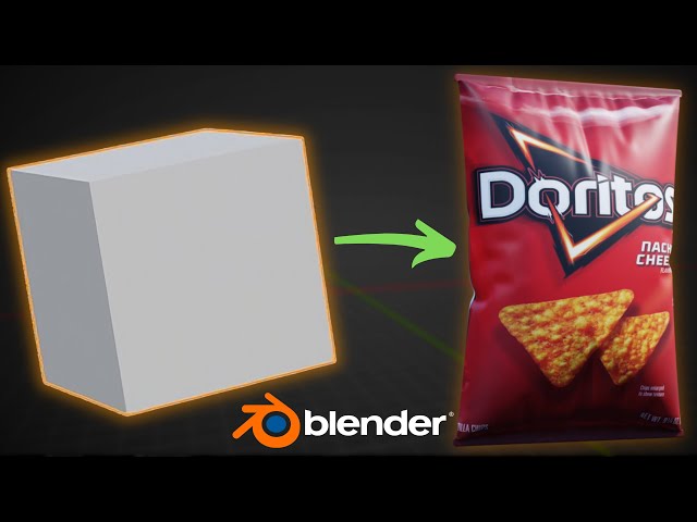 Create Chips in Blender in 1 Minute!