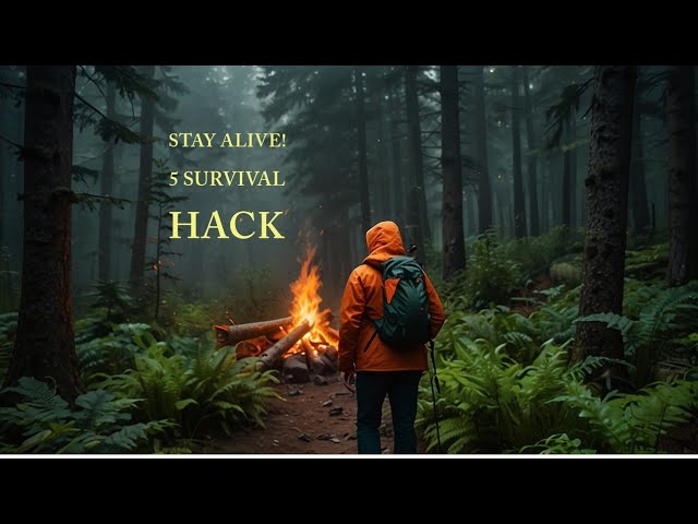 Can You SURVIVE in the Wild with These Top 5 Tips? #survival